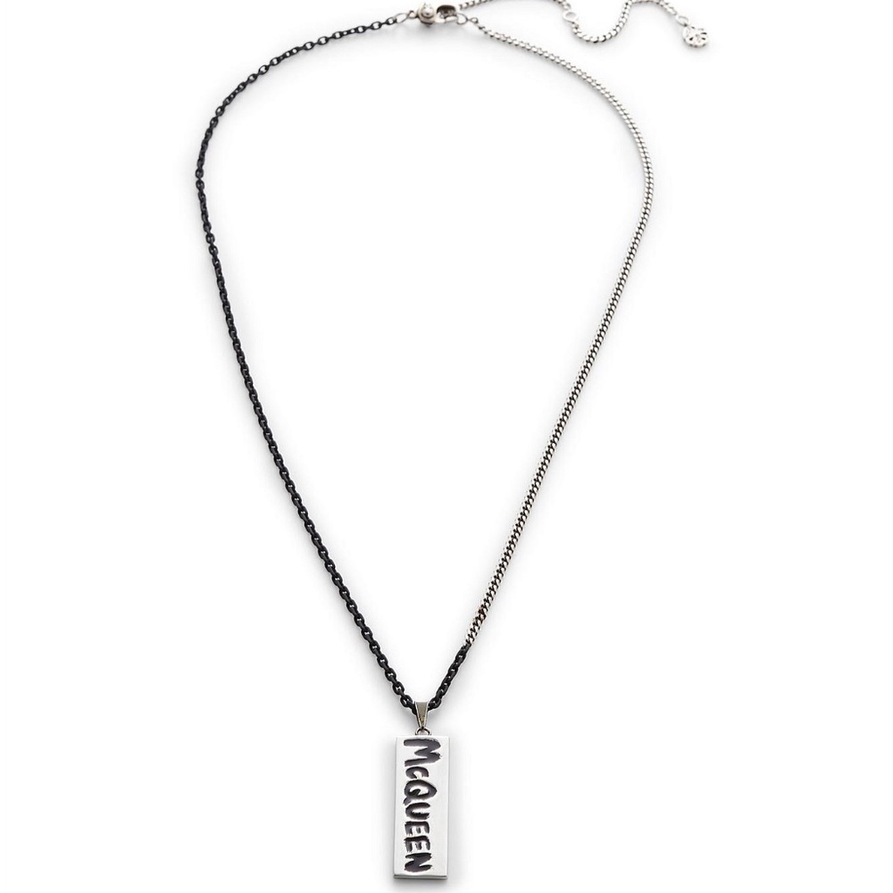 ALEXANDER MCQUEEN GRAFFITI NECKLACE Brand New in box/bag/tags Unisex NWT! Unisex